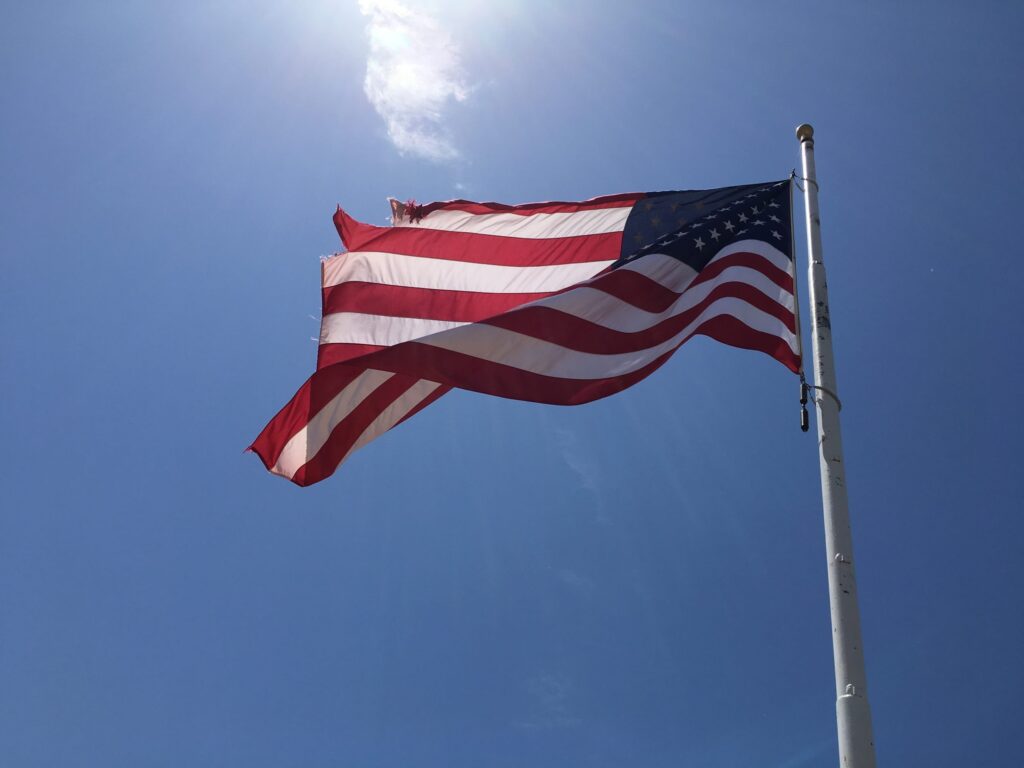 Fourth of July Flag