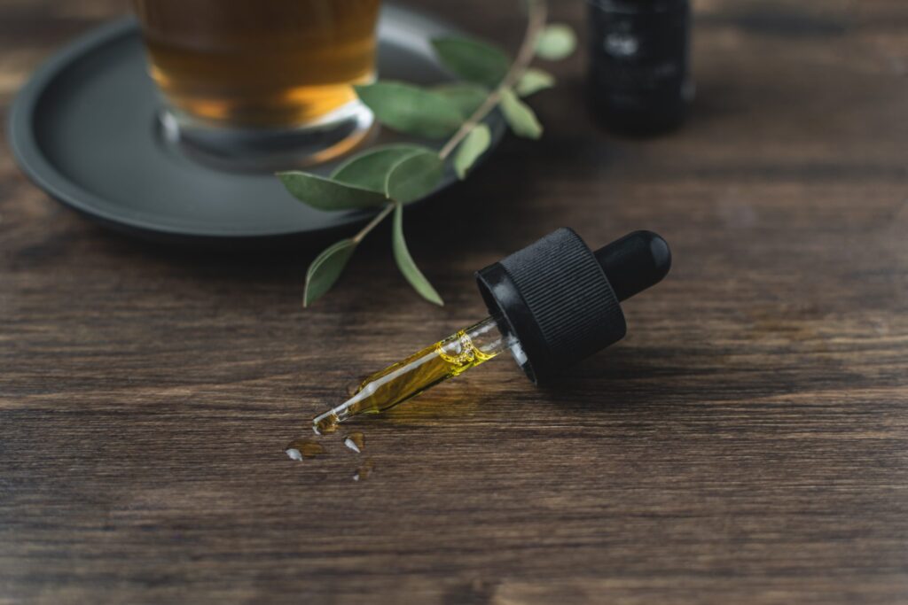 dropper of cbd oil