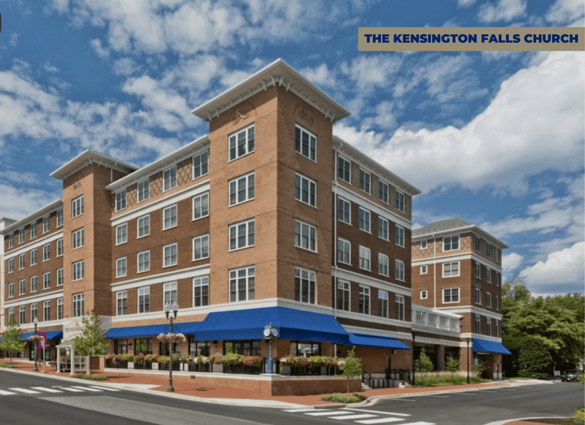 The Kensington Falls Church building